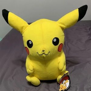 Toy Factory Nintendo Pokemon Pikachu Collectible 10” Plush Stuffed Figure